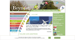 Desktop Screenshot of beynost.fr
